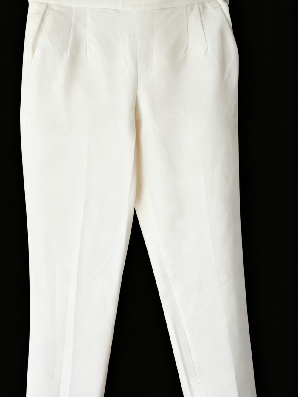 J. Crew White Cropped Ankle Pants